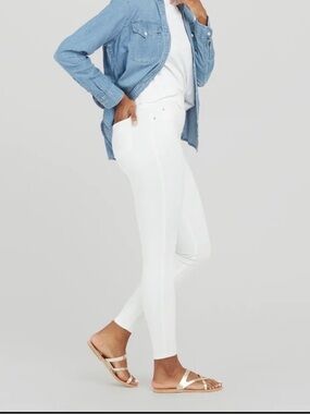 Spanx White Jean Leggings / Jeans Sz XL